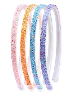 Обруч для волосся Модний Блискучий Райдужний - Фото 1