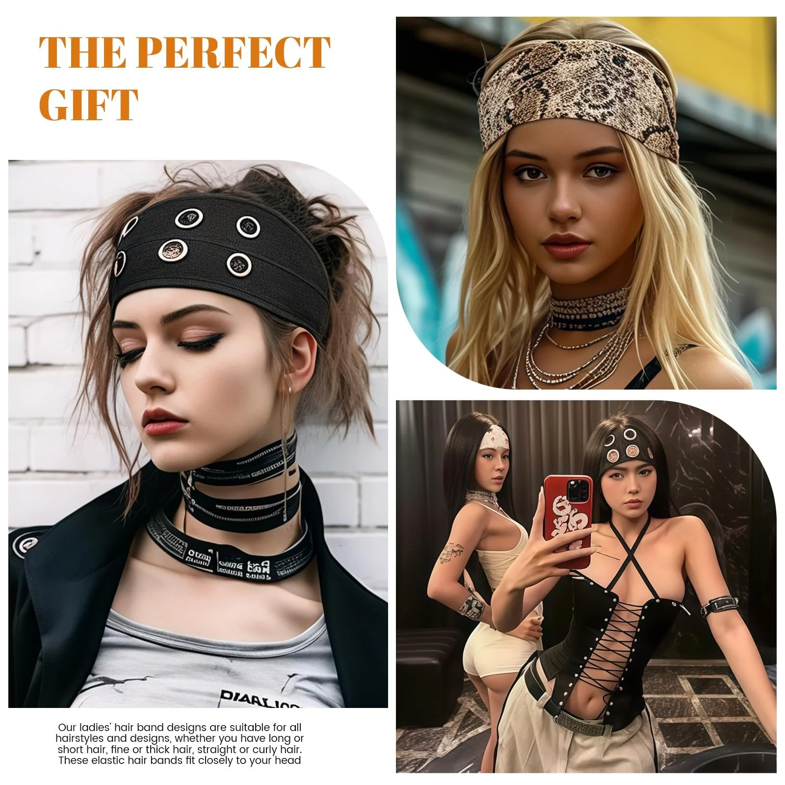 Набір з модних жіночих пов'язок для волосся, фото №6 Набір з модних жіночих пов'язок для волосся, фото №6