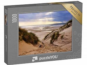 Пазл puzzleYOU Amrum, North Sea Puzzle Collection Beautiful Dunes on the Beach of Amrum, Germany 1000 деталей - Фото 1