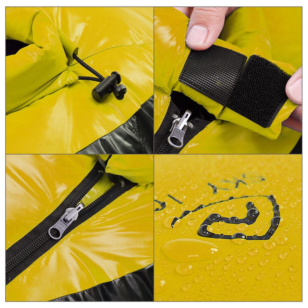 Спальний мішок JUCHRZEY Ultralight Thermal Goose Down Waterproof Portable, фото №7