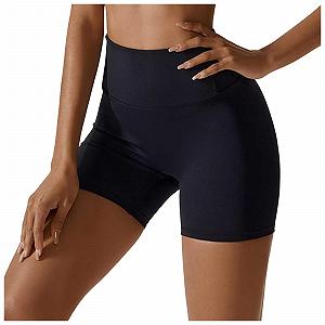 Женские велосипедные шорты Push Up Booty Scrunch С высокой талией Бесшовные - Фото 1