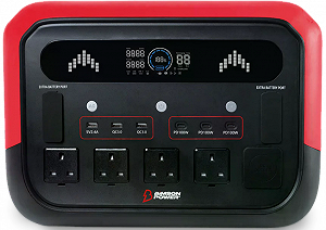 Зарядна станція Bimson Power BP2400PPS 4800 Вт / 2400 Вт / 2048 Вт*год / LiFePO4 / Швидка зарядка synthetic.ua - Фото 1