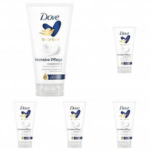 Крем для рук Dove Intensive з Care Duo (інтенсивне зволоження та глибокий догляд) спеціально для дуже сухої шкіри рук, 75 мл (5 шт. в упаковці) - Фото 1