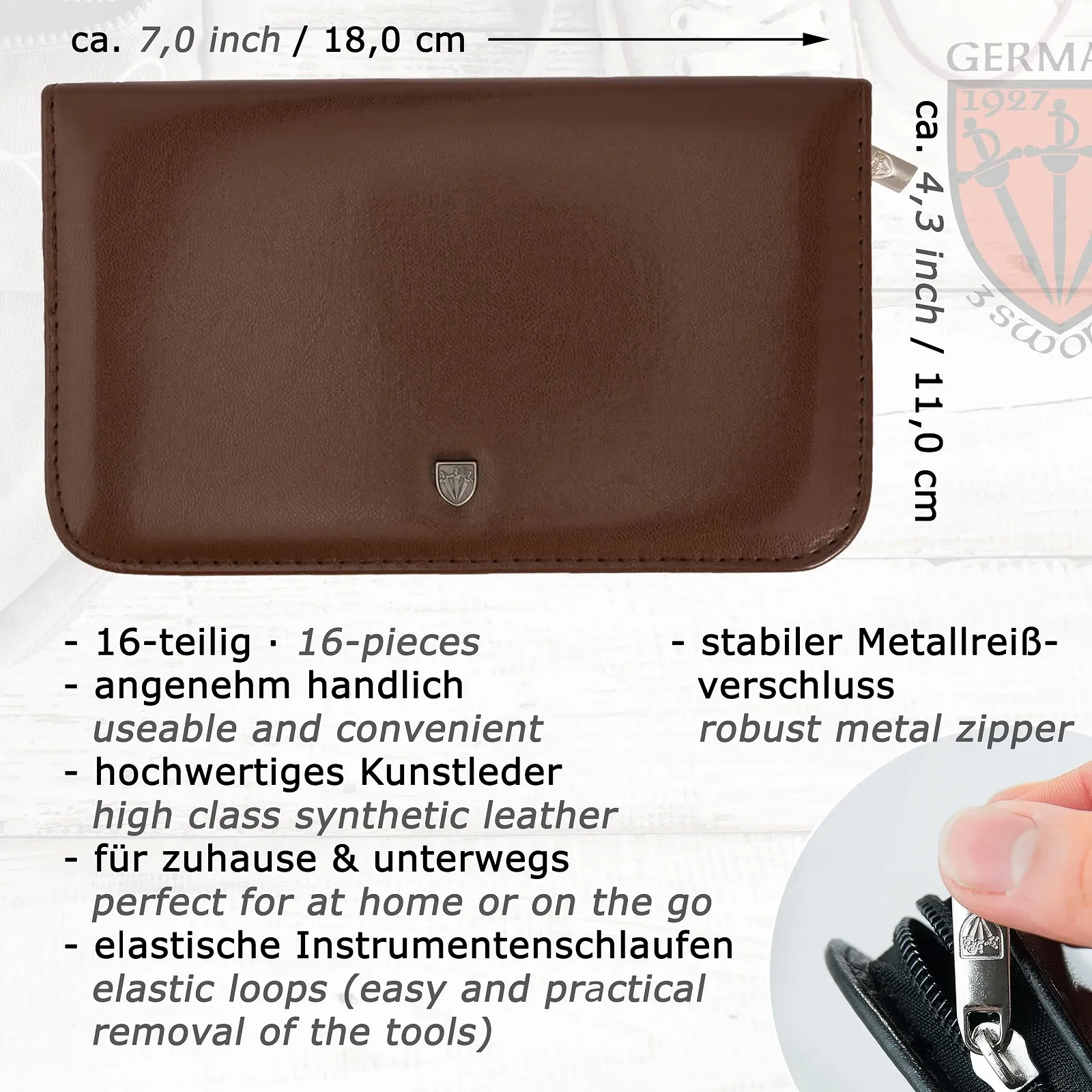 Набор для маникюра и педикюра Drei Schwerter 9210 Variant, фото №3 Набор для маникюра и педикюра Drei Schwerter 9210 Variant, фото №3