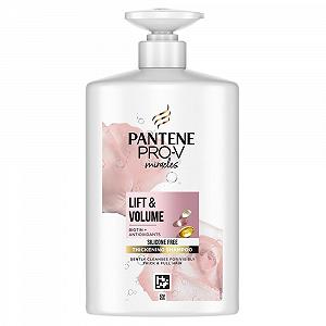 Шампунь Pantene Pro-V Lift & Volume для збільшення густоти волосся з біотином, без силікону 1000 мл з дозатором - Фото 1