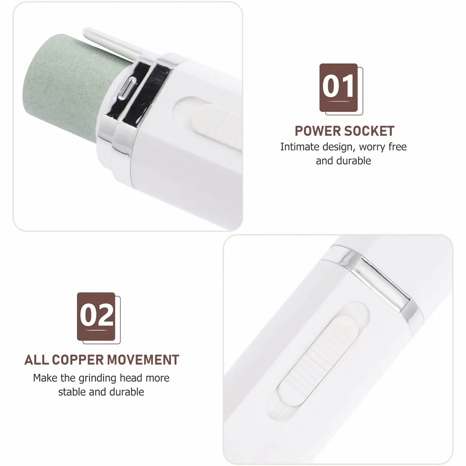 Электрическая Машинка для ногтей OATIPHO Портативная Компактная с эргономичной ручкой, низким уровнем шума и долговечная, фото №3 Электрическая Машинка для ногтей OATIPHO Портативная Компактная с эргономичной ручкой, низким уровнем шума и долговечная, фото №3