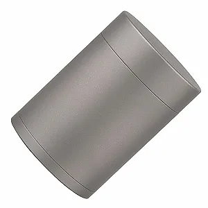 Контейнер YPBEW Круглий герметичний зі сплаву, водонепроникна пляшка, портативний, пилозахисний - Фото 1