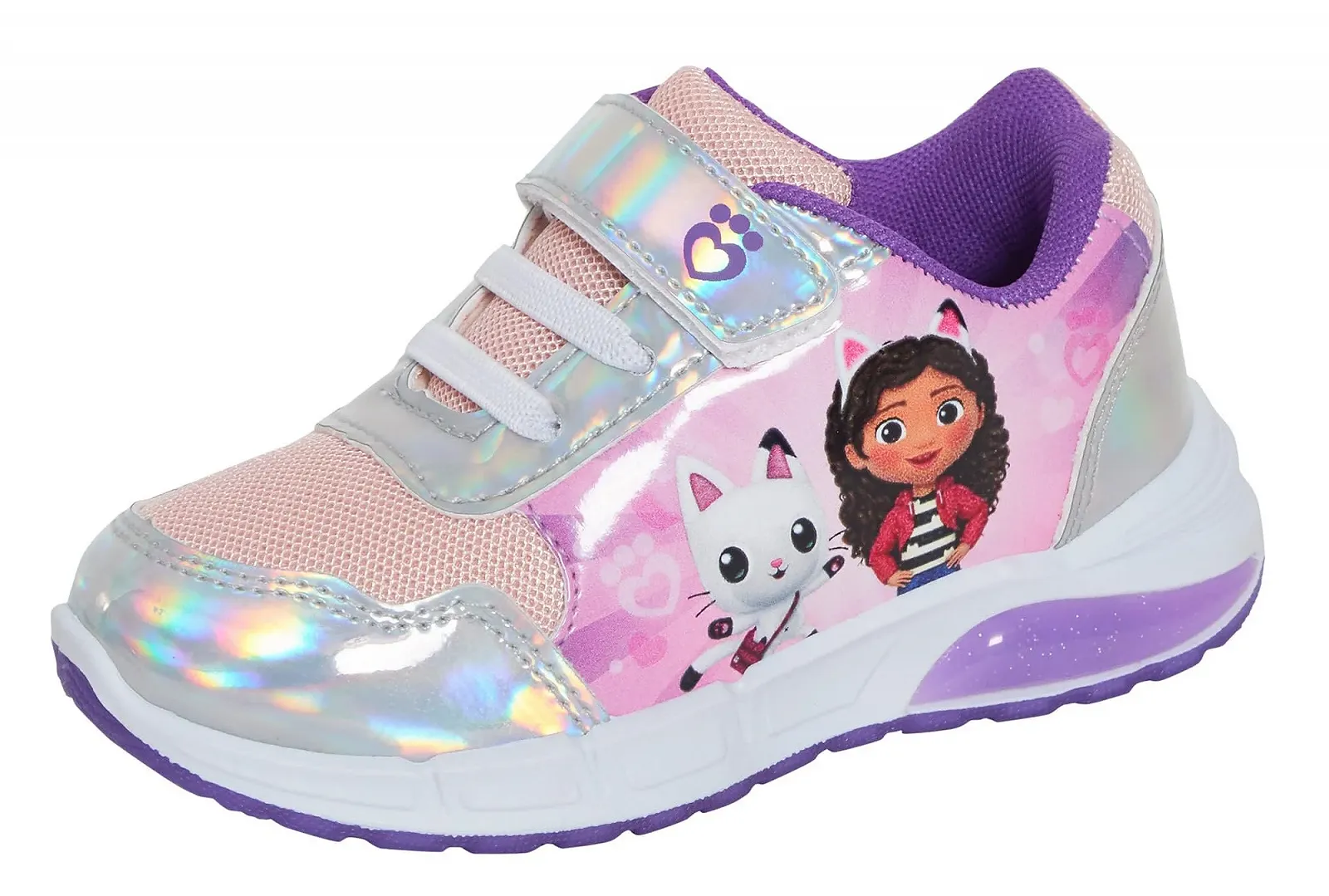 Кросівки Gabby's Dollhouse для дівчат, з підсвіткою, світловідбиваючі, з LED підсвіткою, різнокольорові, фото №8