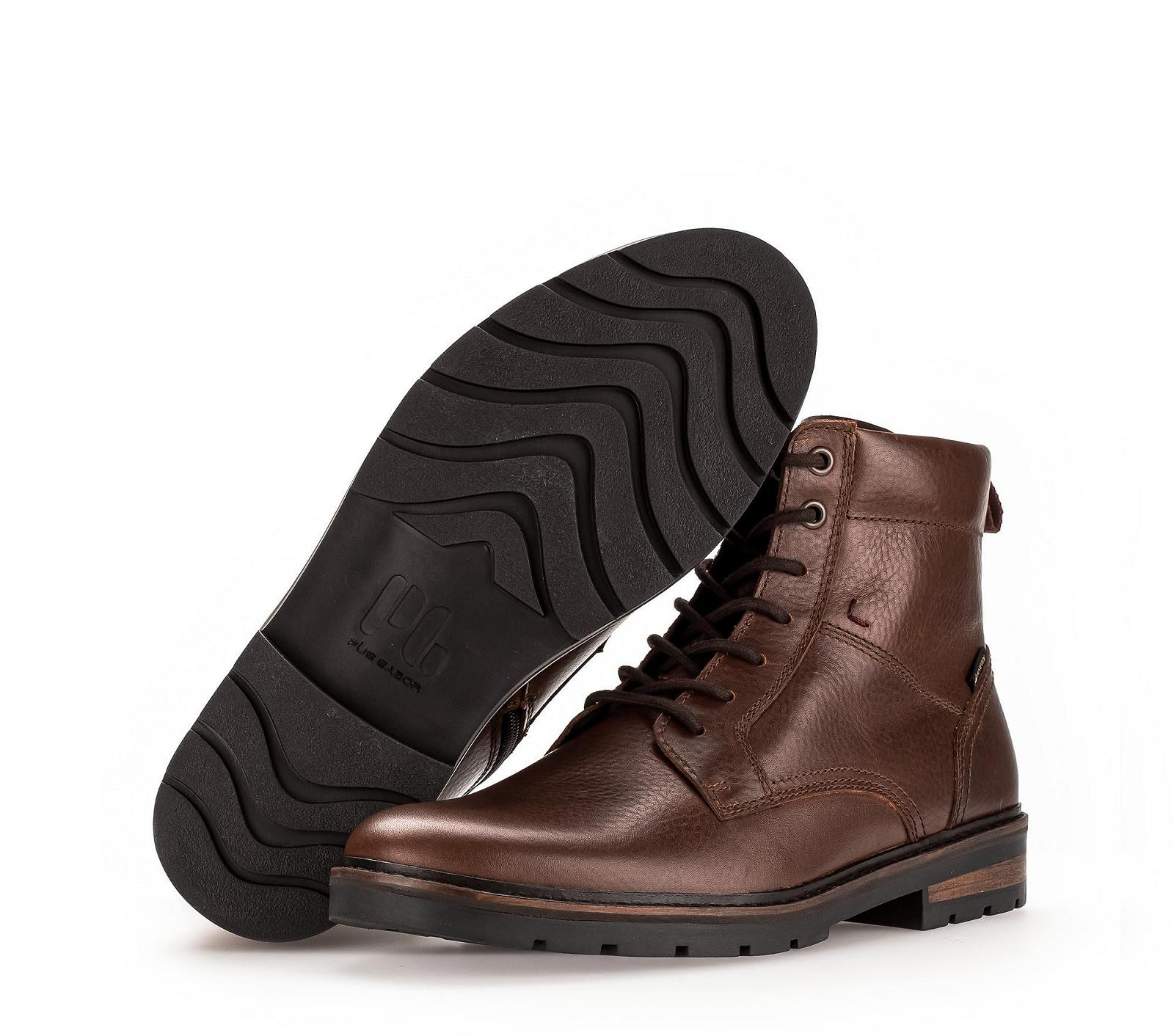 Черевики Pius Gabor Gore Tex чоловічі на шнурівці з латексною змінною устілкою, на блискавці, утеплені, фото №7