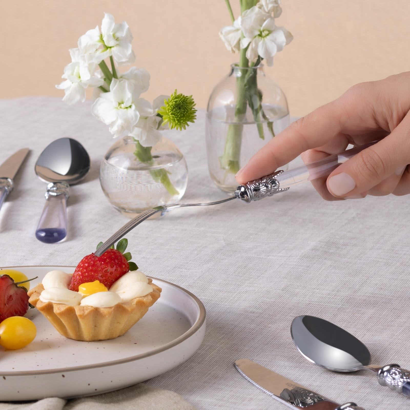 Набор столовых приборов на 6 персон Karaca Ella 18 предметов, фото №3