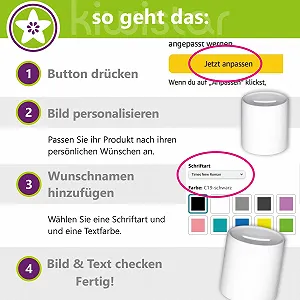 Скарбничка Kiwistar керамічна з прорізом для самостійного оформлення synthetic.ua - Фото 1
