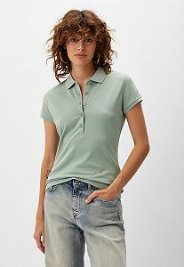 Женская футболка Guess Jeans, Зеленая, S - Фото 1