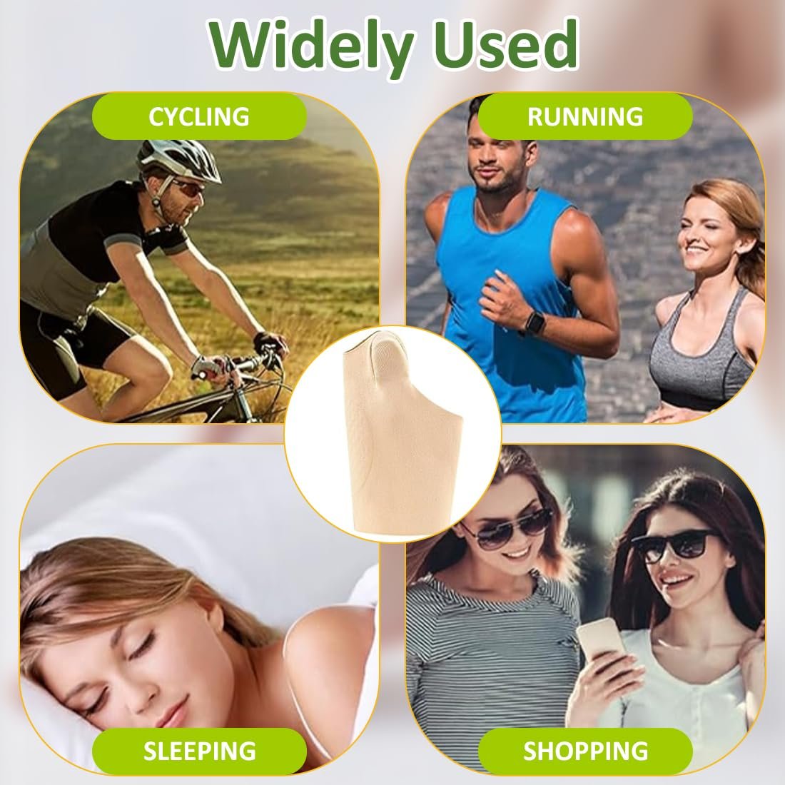 Пов'язка для захисту Hallux Valgus 2 пари, коригувальна, фото №5