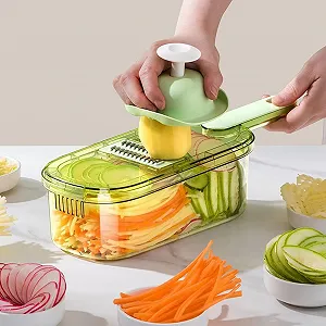 Овощерезка для кухни с контейнером для картофеля, моркови. synthetic.ua - Фото 1