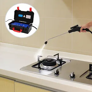 Пароочиститель высокотемпературный портативный 3000W 2-3.5 Bar с регулируемым пистолетом-распылителем synthetic.ua - Фото 1