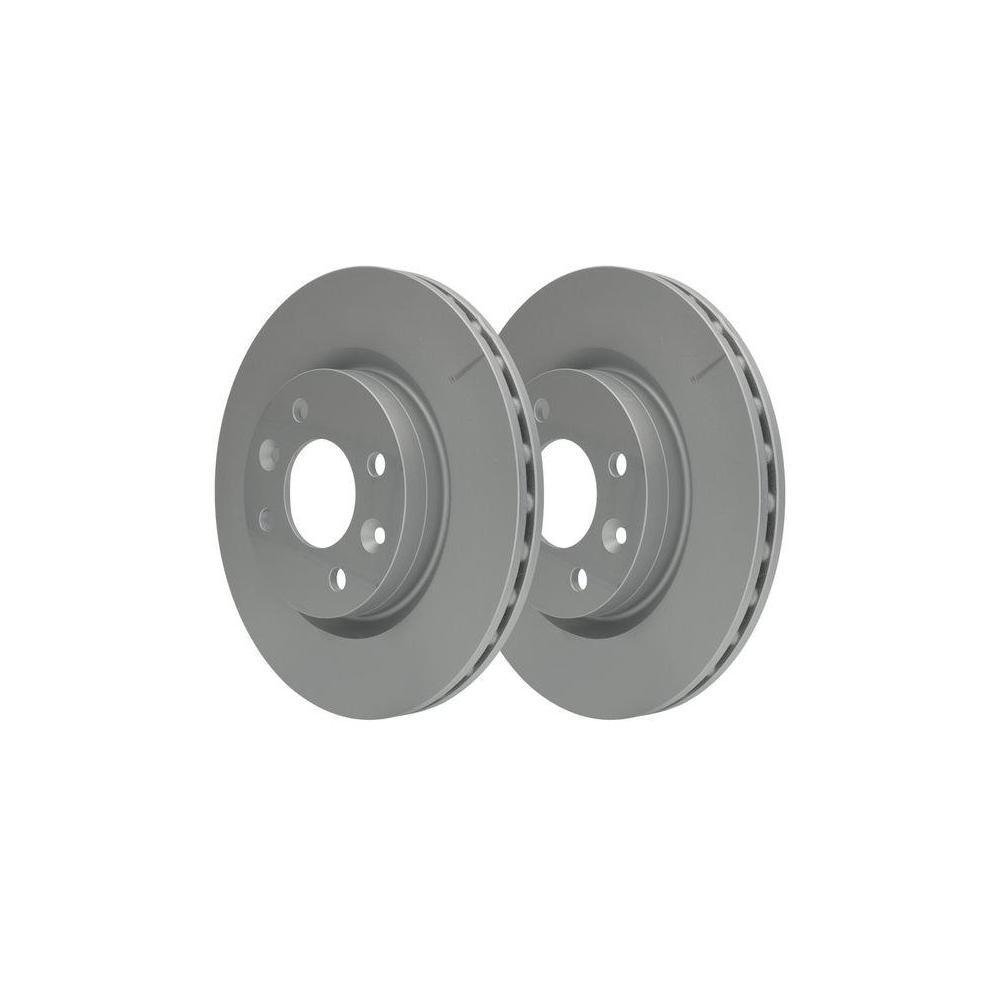 Гальмівний диск ATE 24.0121-0106.1 для NISSAN RENAULT DACIA, передня вісь, фото №2