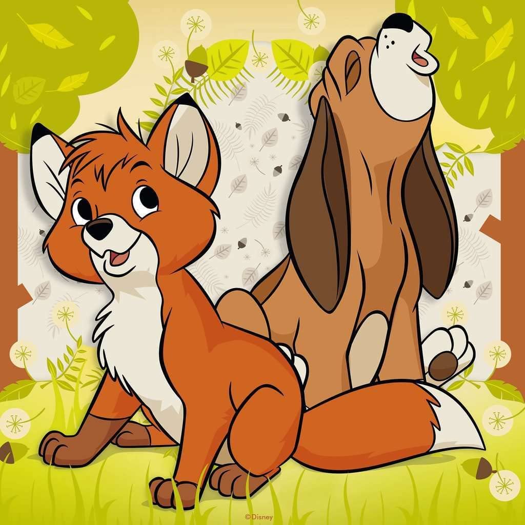 Пазл дитячий Ravensburger Disney 05155 Animal Good Drauf 3 x 49 елементів від 5 років, фото №4