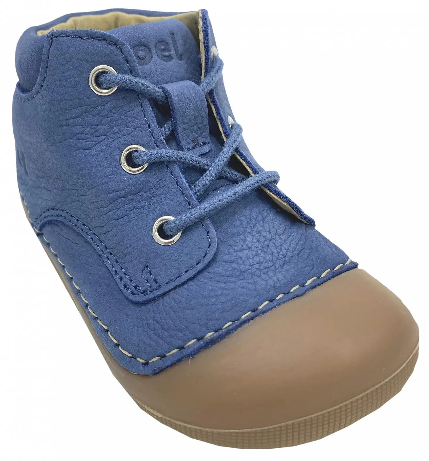 Кросівки KOEL Super weiche Laufanf	ger Barfu	schuhe Leder в кольорі джинс, фото №1