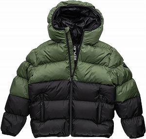 Куртка Replay для мальчиков стеганая с капюшоном - Фото 1