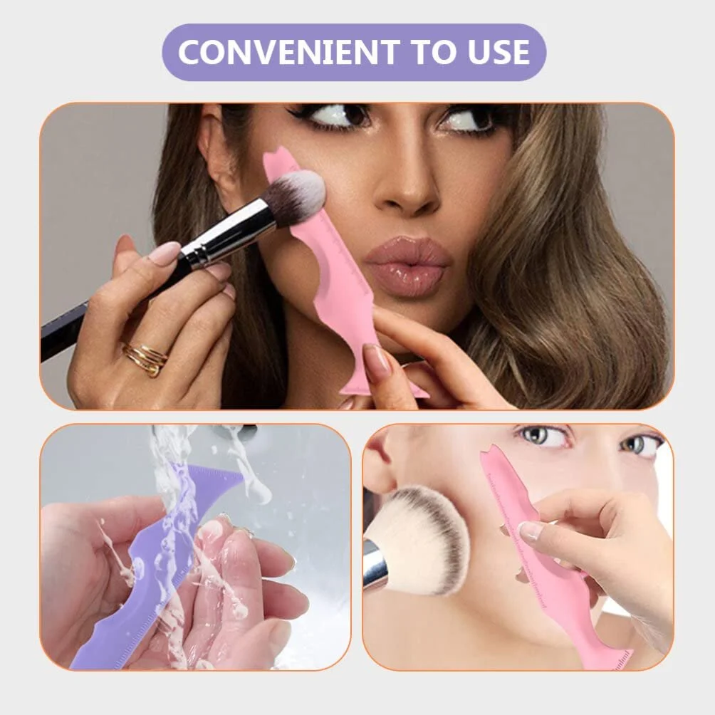 Инструмент для макияжа Ipetboom Силиконовая линейка, фото №3