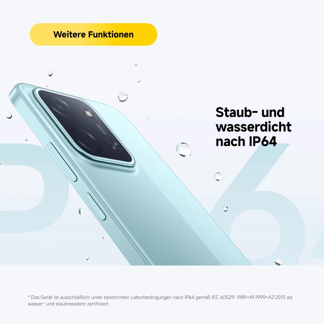 Смартфон XIAOMI Poco C85 8+256GB, 6.9 дюймів 120Hz дисплей MediaTek Helio G81-Ultra Octa-Core, 50MP AI подвійна камера, 6000mAh, Чорний, фото №10
