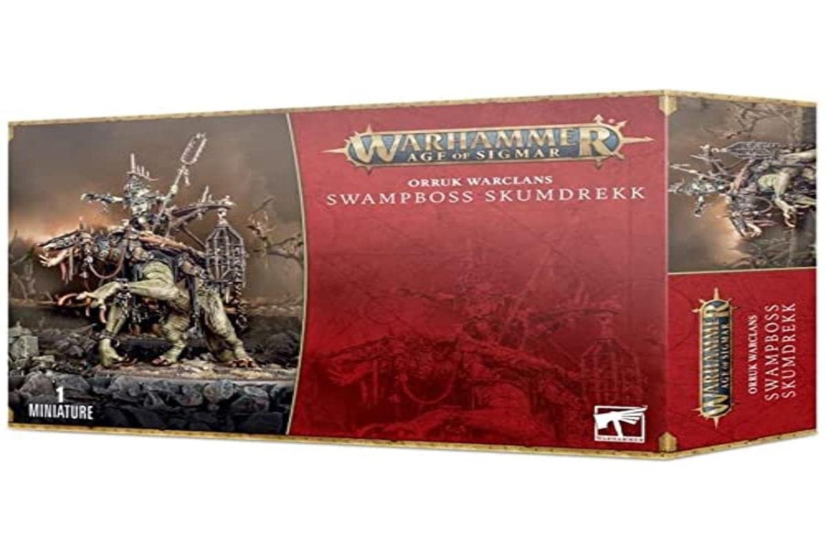 Warhammer AoS - Orruk Warclans Vasoboss Skumdrekk sur Charpie, фото №1