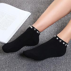 Носки Женские с Жемчугом synthetic.ua - Фото 1