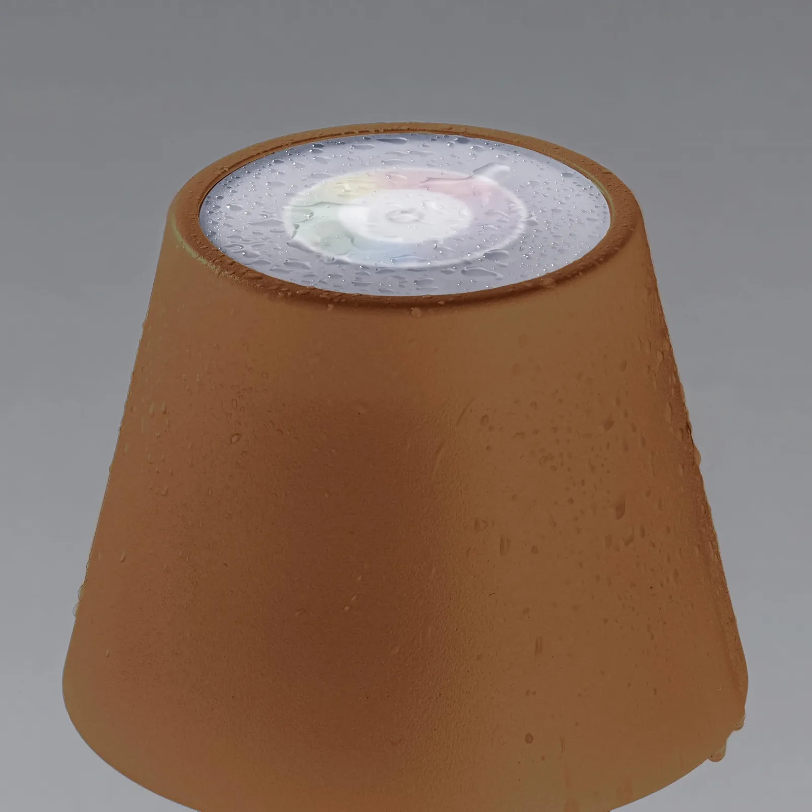 Настільна лампа Cosenza Outdoor Акумуляторна Бездротова USB-C/USB-A 34 см Колір іржі, фото №11