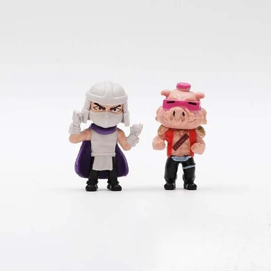 Набор фигурок Черепашки Ниндзя Ninja Turtles TMNT игрушки для детей 5-6см 12 шт, фото №3