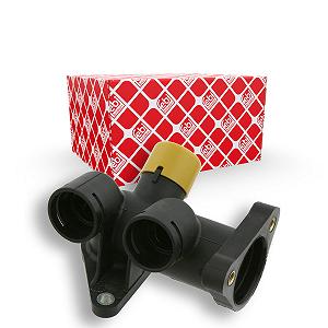 Фланець охолоджувальної рідини FEBI BILSTEIN 27153 для AUDI VW головка блоку циліндрів - Фото 1