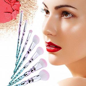 Набор кистей для макияжа Pro-Spiral Cymwer Fashion, 7 шт., с градиентной ручкой, набор косметических инструментов - Фото 1