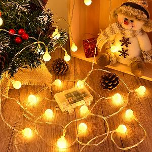 Гирлянда Dalugo, 40 LED, 6 м, Теплый белый - Фото 1