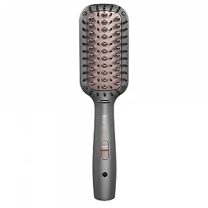 Выпрямитель-щетка Cecotec Reise-Glätteisen Bamba InstantCare 400 Travel Brush дорожный 190°C synthetic.ua - Фото 1