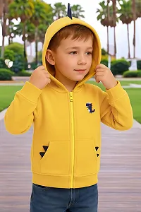 Худі Alleen для хлопчиків Толстовка з динозавром з кишенями synthetic.ua - Фото 1