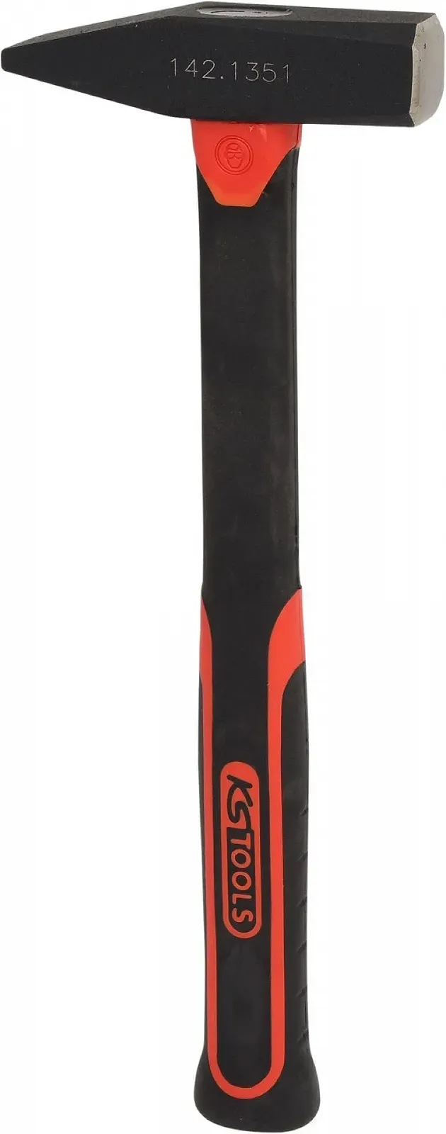 Молоток слюсарний KS Tools 142.1351 з ручкою Fibreglass 500 г, фото №1