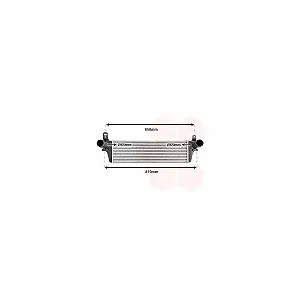Интеркулер VAN WEZEL 58004313 для VW - Фото 1