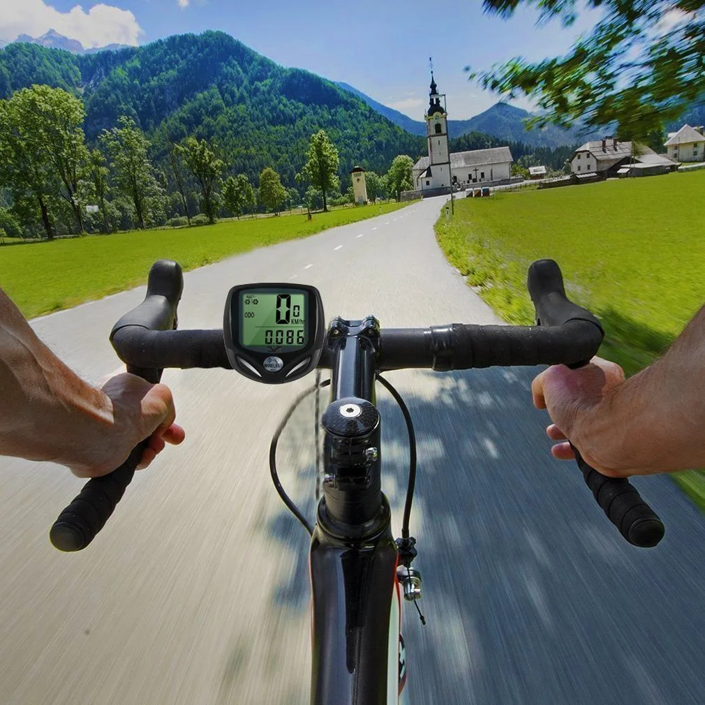 Велокомпьютер Digital Bicycle Computer беспроводной водонепроницаемый, фото №7