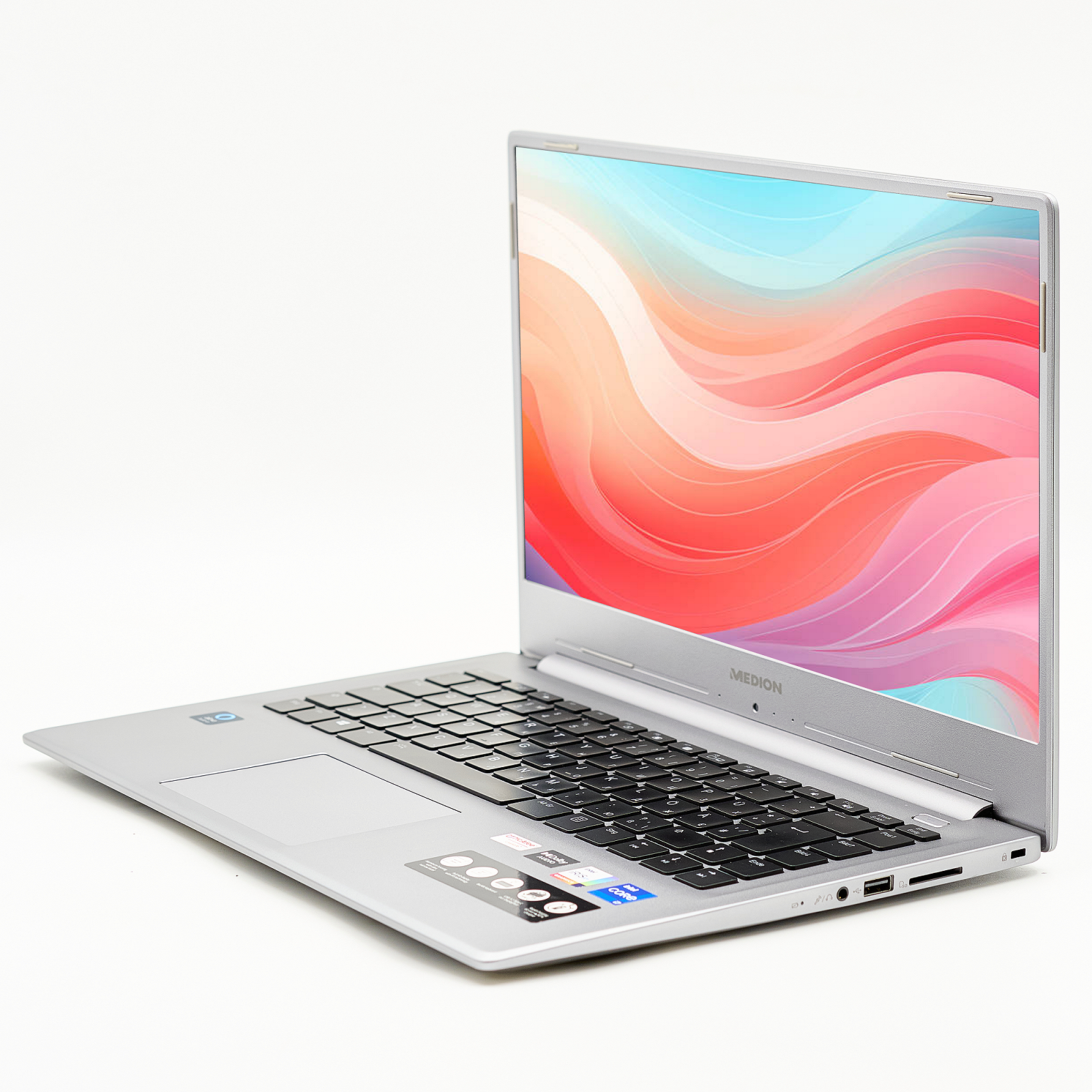 Ноутбук Medion Akoya S15449 Intel Core i7-1165G7 16 ГБ RAM 1 ТБ SSD Intel Iris Xe Graphics Металл, фото №4