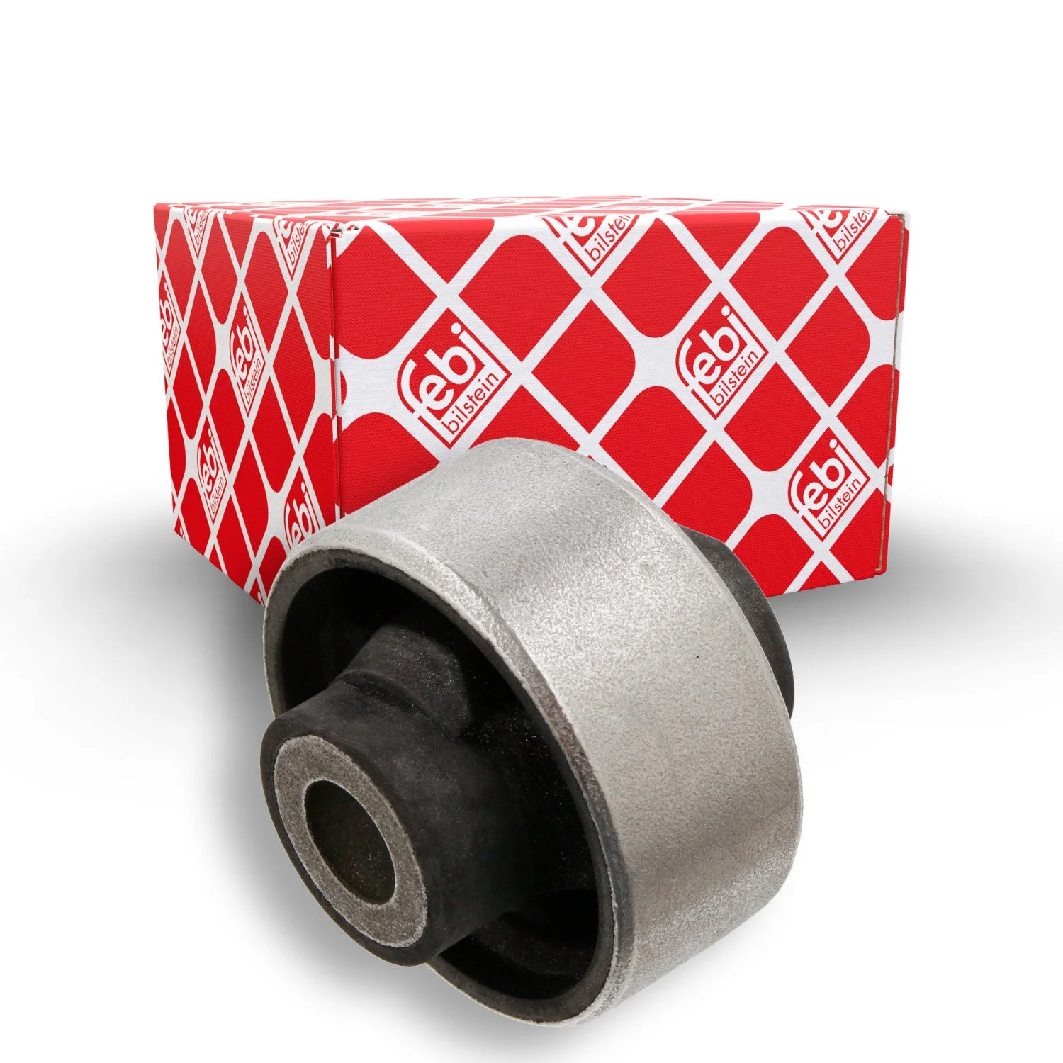 Сайлентблок важеля FEBI BILSTEIN 34283 для FIAT, передня вісь зліва, ззаду, знизу, фото №1 Сайлентблок важеля FEBI BILSTEIN 34283 для FIAT, передня вісь зліва, ззаду, знизу, фото №1