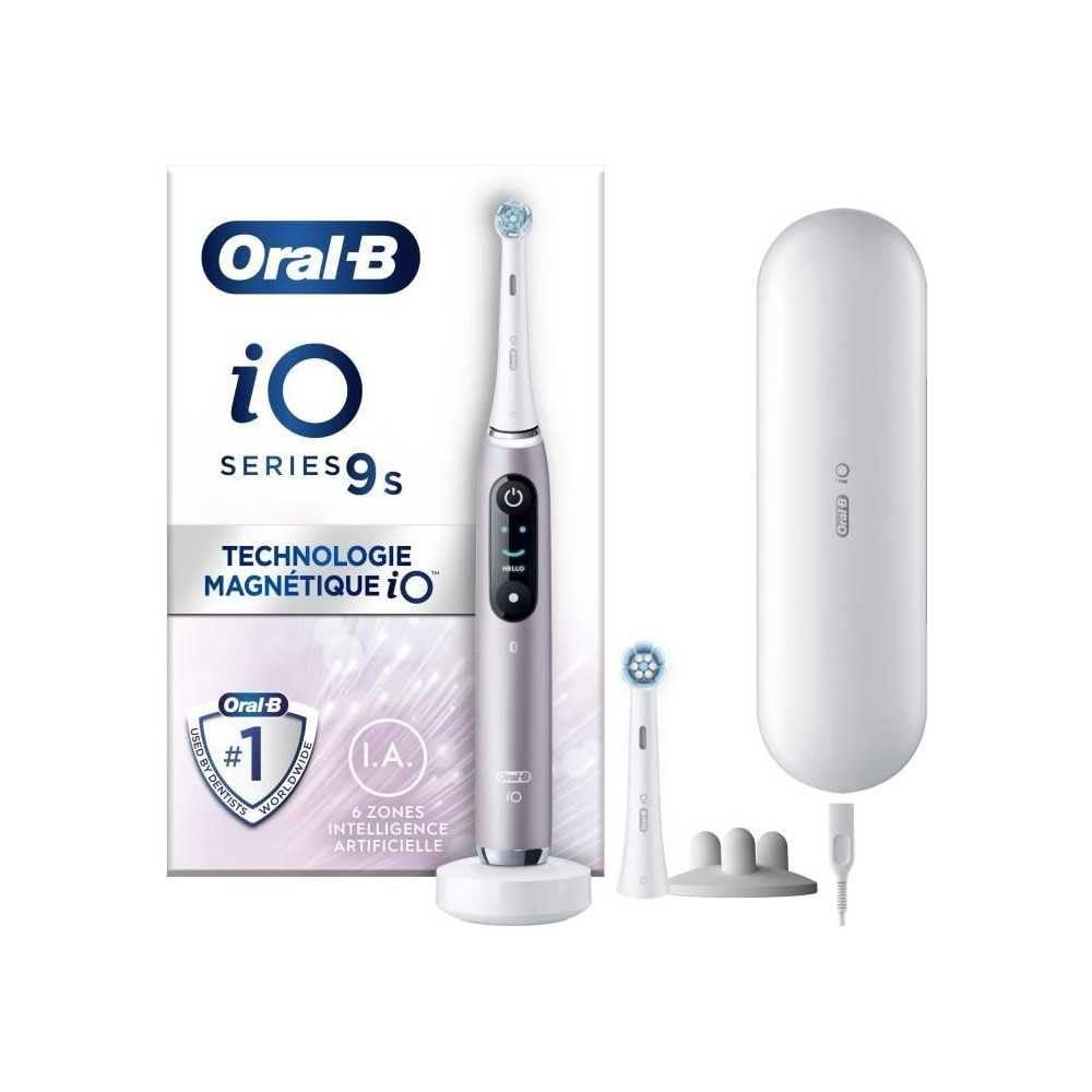 Електрична зубна щітка Oral-B iO 9S Pink 2 насадки, фото №1