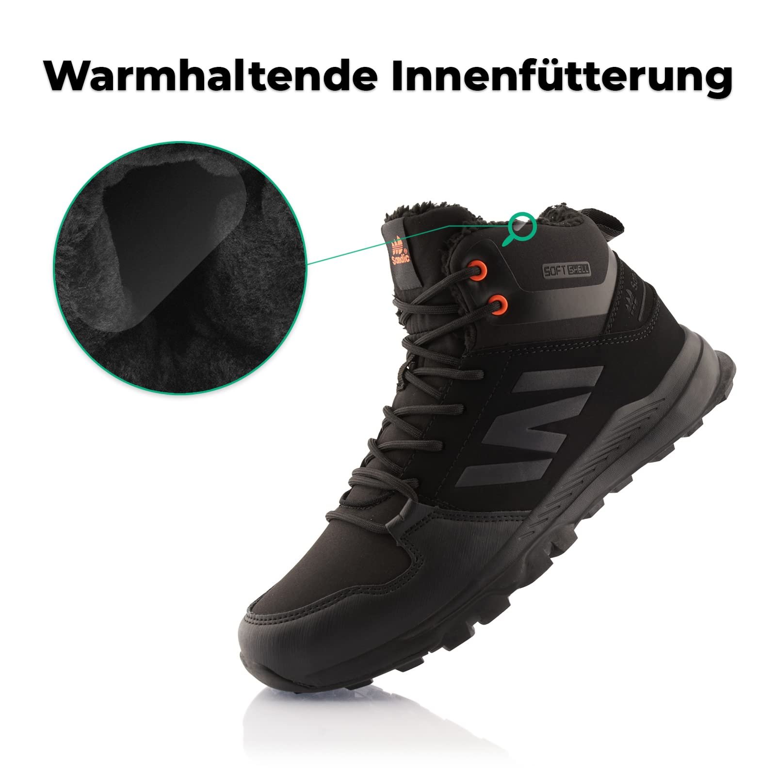 Ботинки Fusskleidung® Зимние Softshell, фото №3