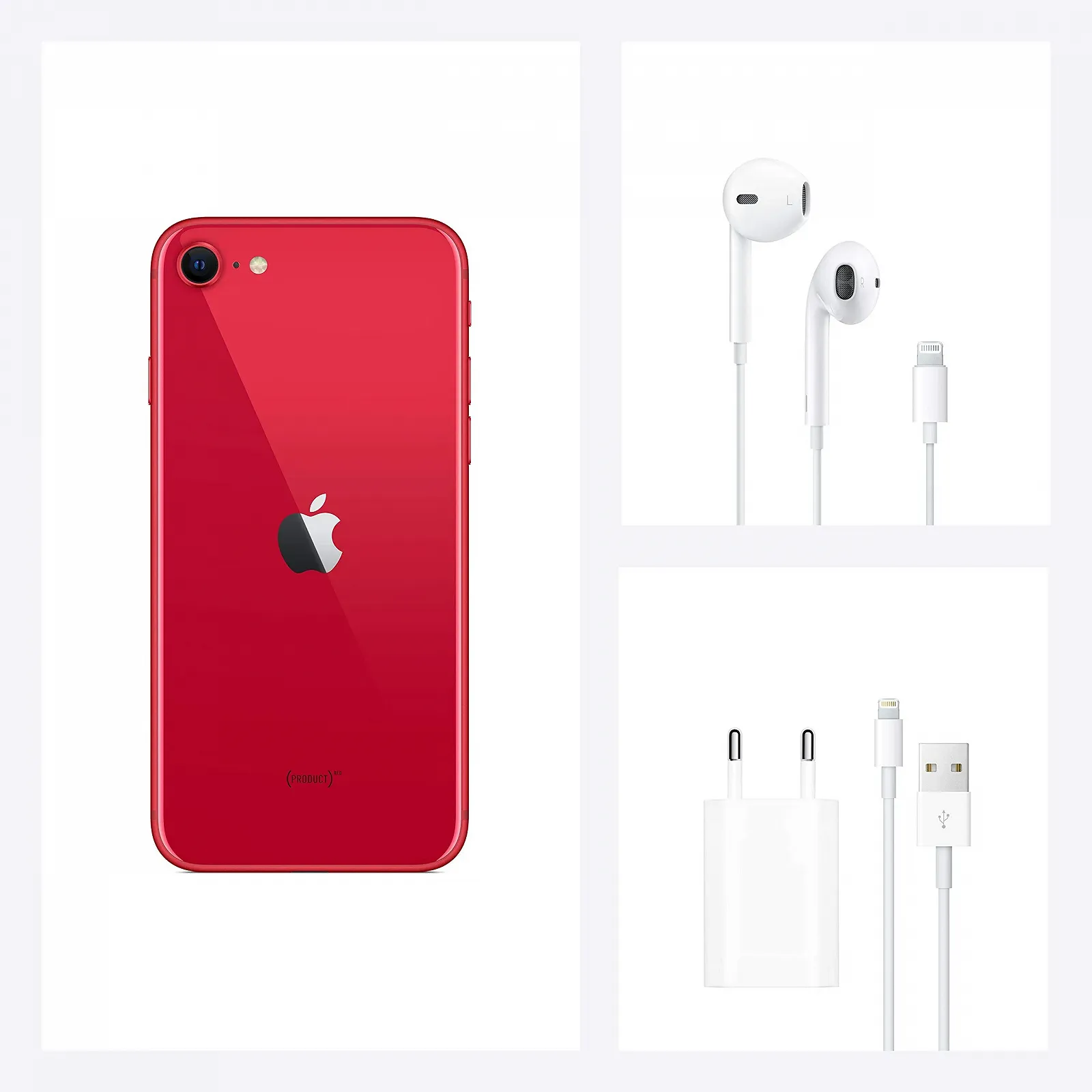 Смартфон Apple iPhone SE 2020 128GB Червоний, фото №5