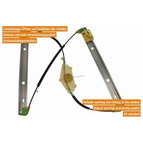 Склопідйомник VAICO V10-2443 Green Mobility Parts для AUDI SEAT SKODA VW VAG, фото №2