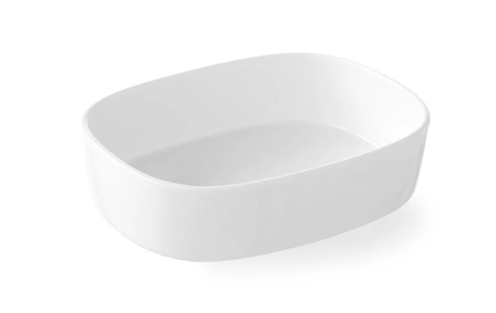 Форма для запекания HENDI Прямоугольная 240 x 187 x 62 mm Белый фарфор, фото №1