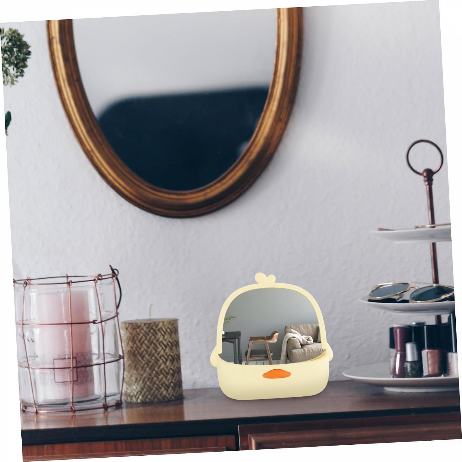 Дзеркало Angoily 5St Комод Косметичний з підставкою Настільний Настінний Студентський PP, фото №4 Дзеркало Angoily 5St Комод Косметичний з підставкою Настільний Настінний Студентський PP, фото №4