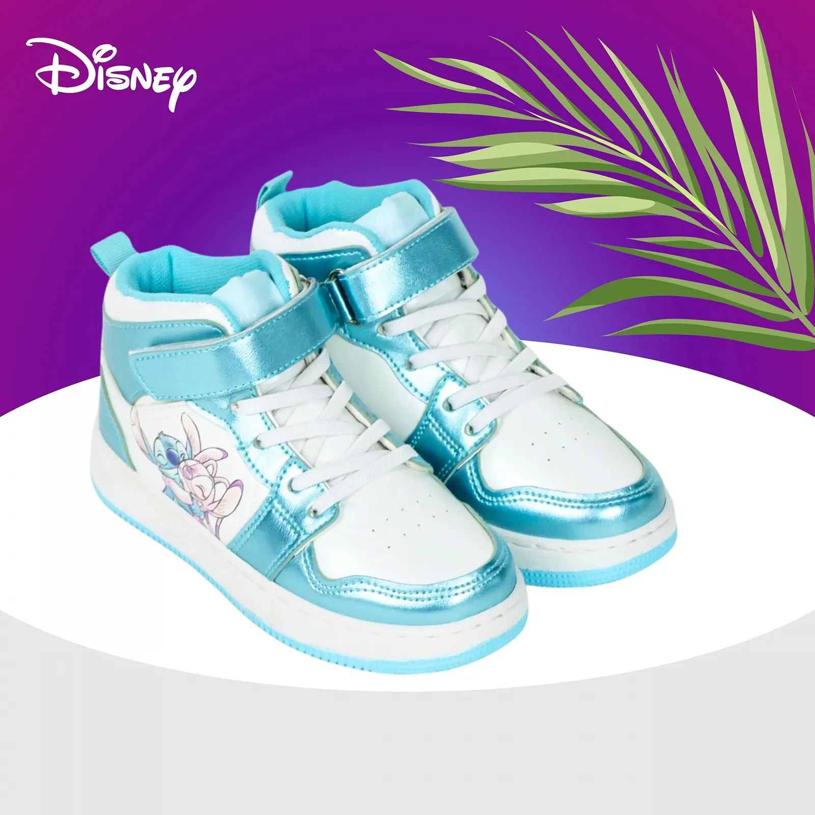 Кеди Disney Stitch Stitch and Angel Високі, фото №4