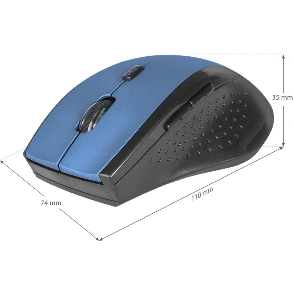 Мишка Defender Accura MM-365 Blue 52366, фото №3