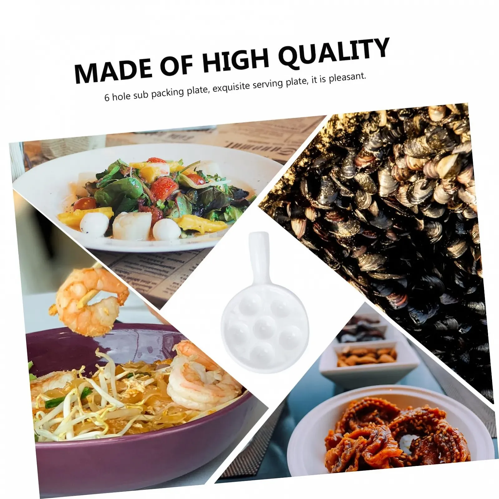 Форма для запекания улиток VALICLUD керамическая с отверстиями, фото №4