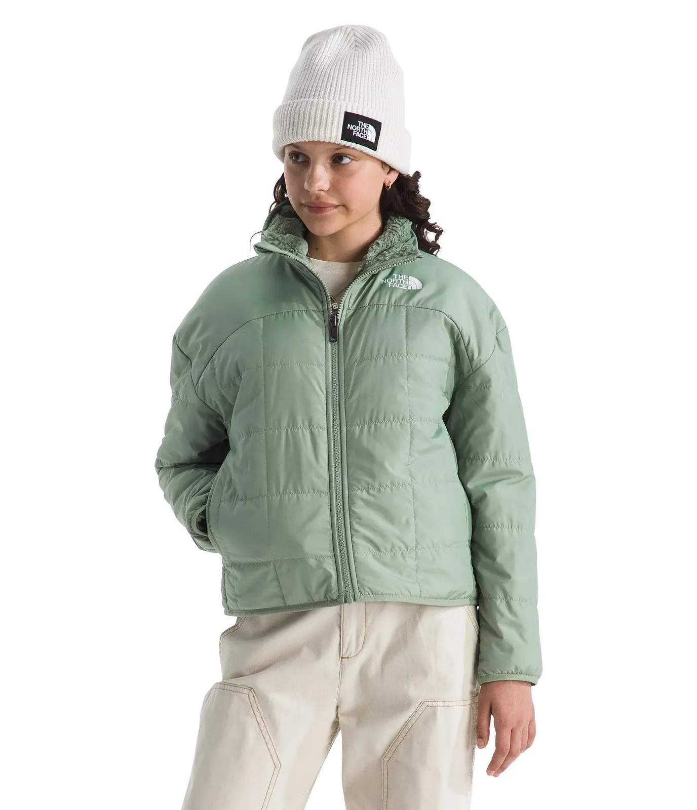 Куртка The North Face Reversible Shasta F/Z для дівчат, фото №1
