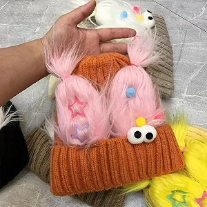 Шапка-бини Ldabrye Y2k Slouch для подростков, эластичная synthetic.ua - Фото 1